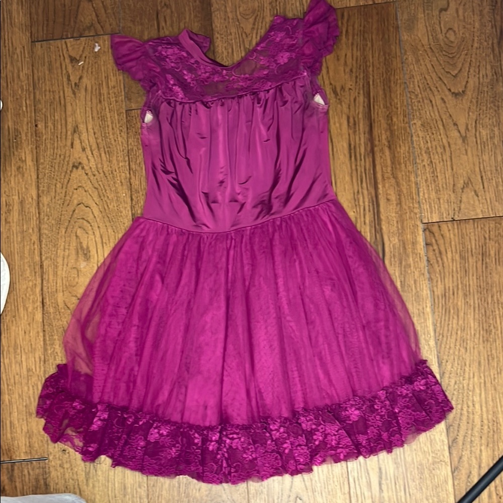 Weissman Plum Dance Costume - image 1